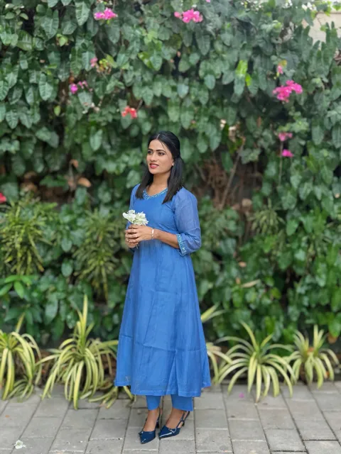 blue girl