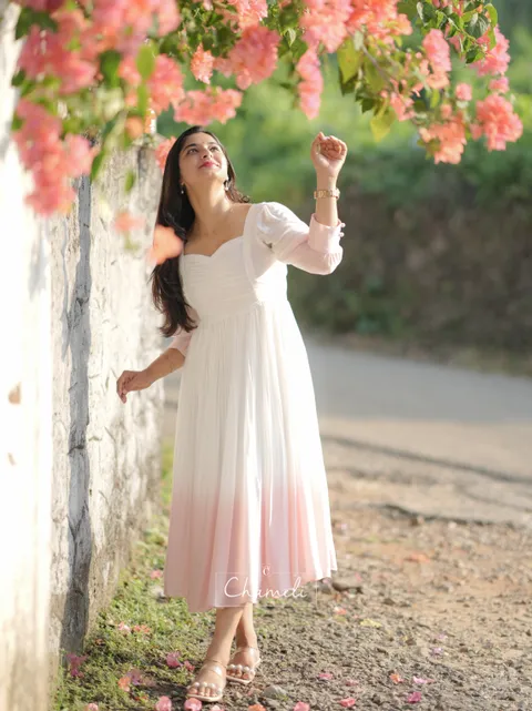 Double shade Frock