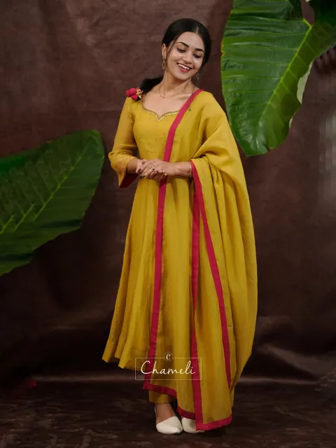Mulchanderi Salwar Set