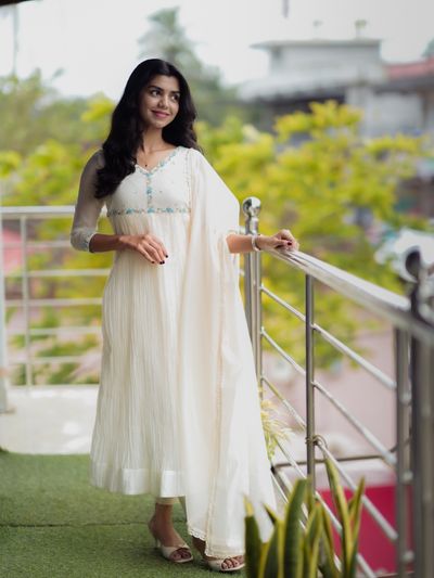 Mul Chanderi Salwar Set