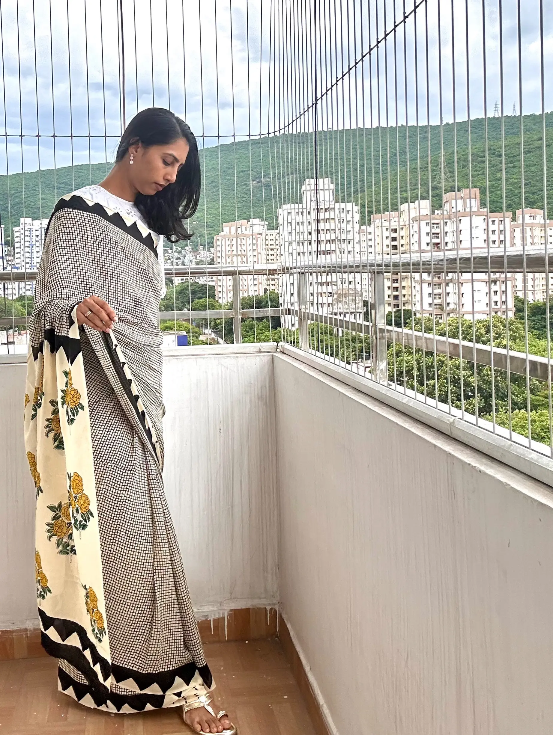 Pattern Mix Saree