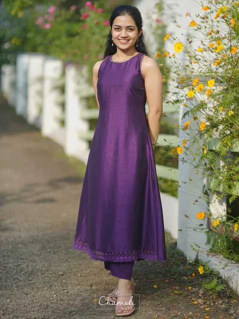 Badri Silk Cord Set