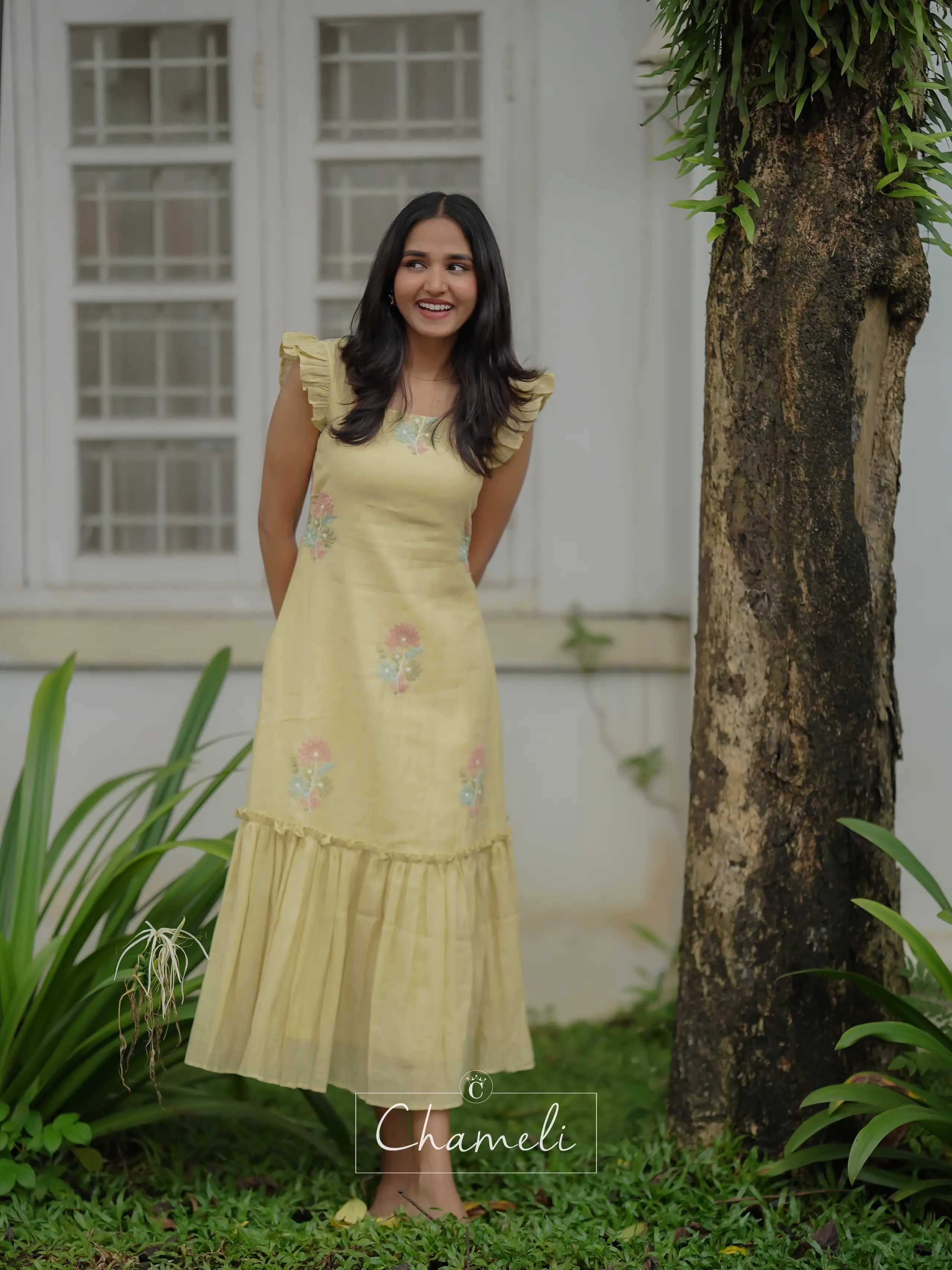 Butter Yellow Frock
