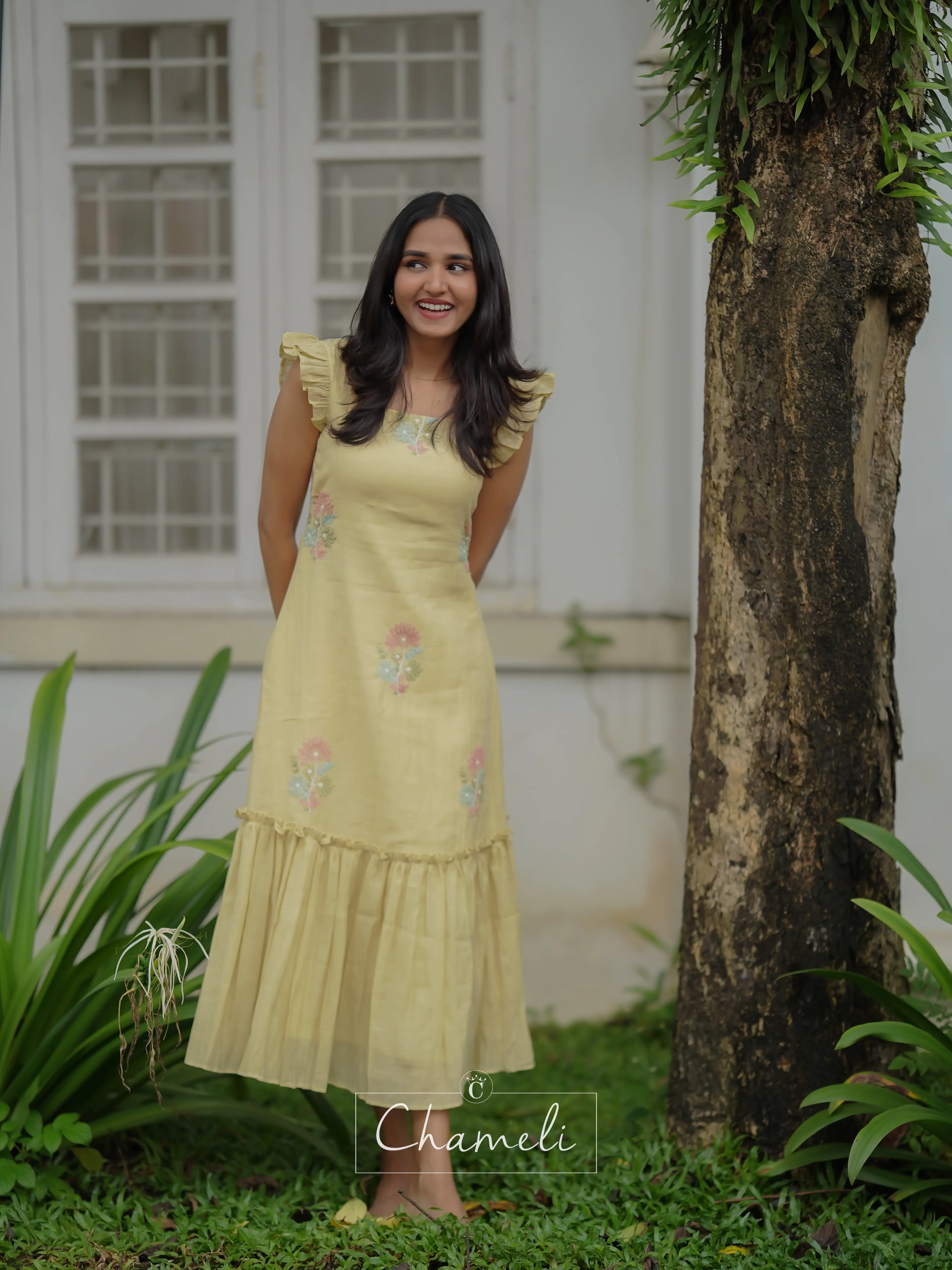 Butter Yellow Frock
