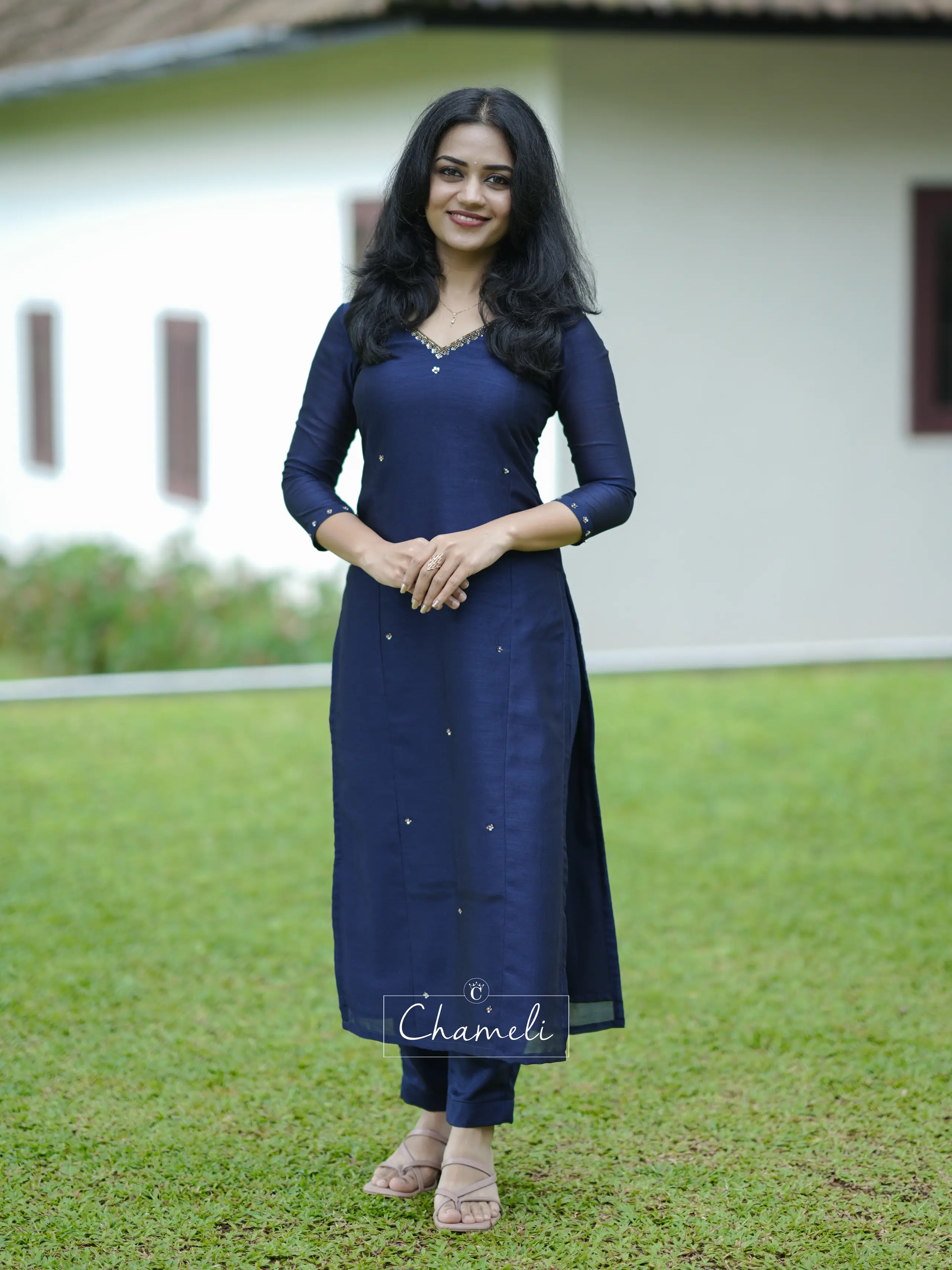 Badri silk cord set combo