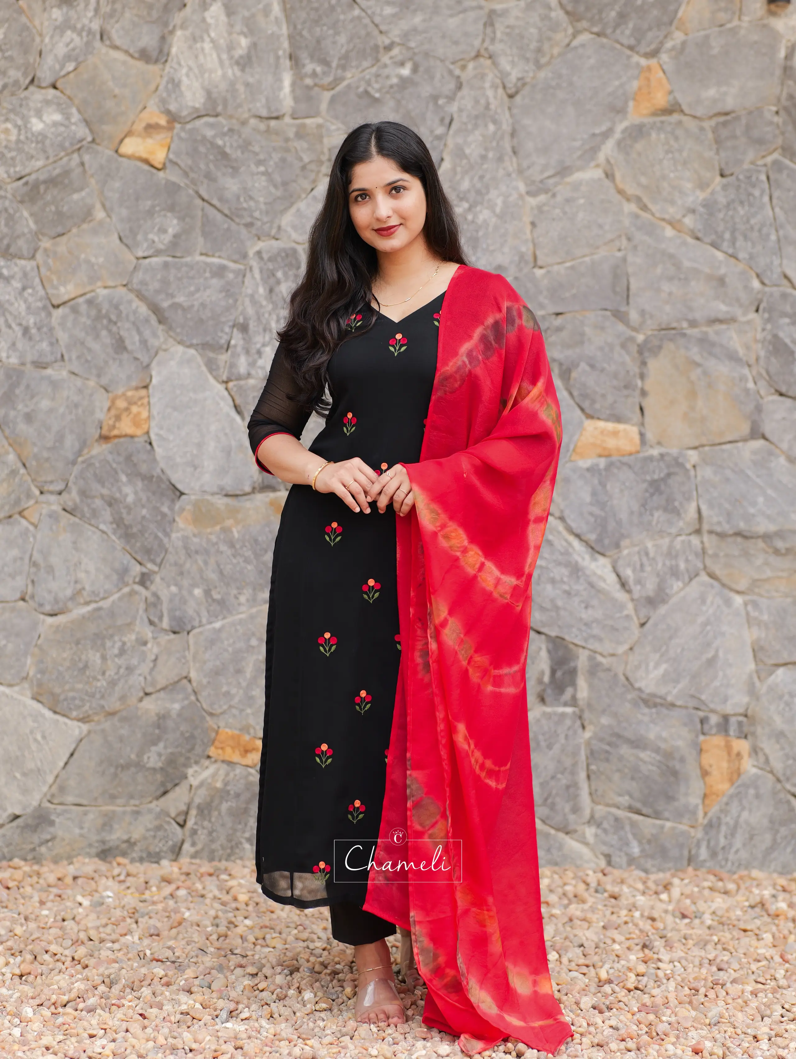Black Salwar Set