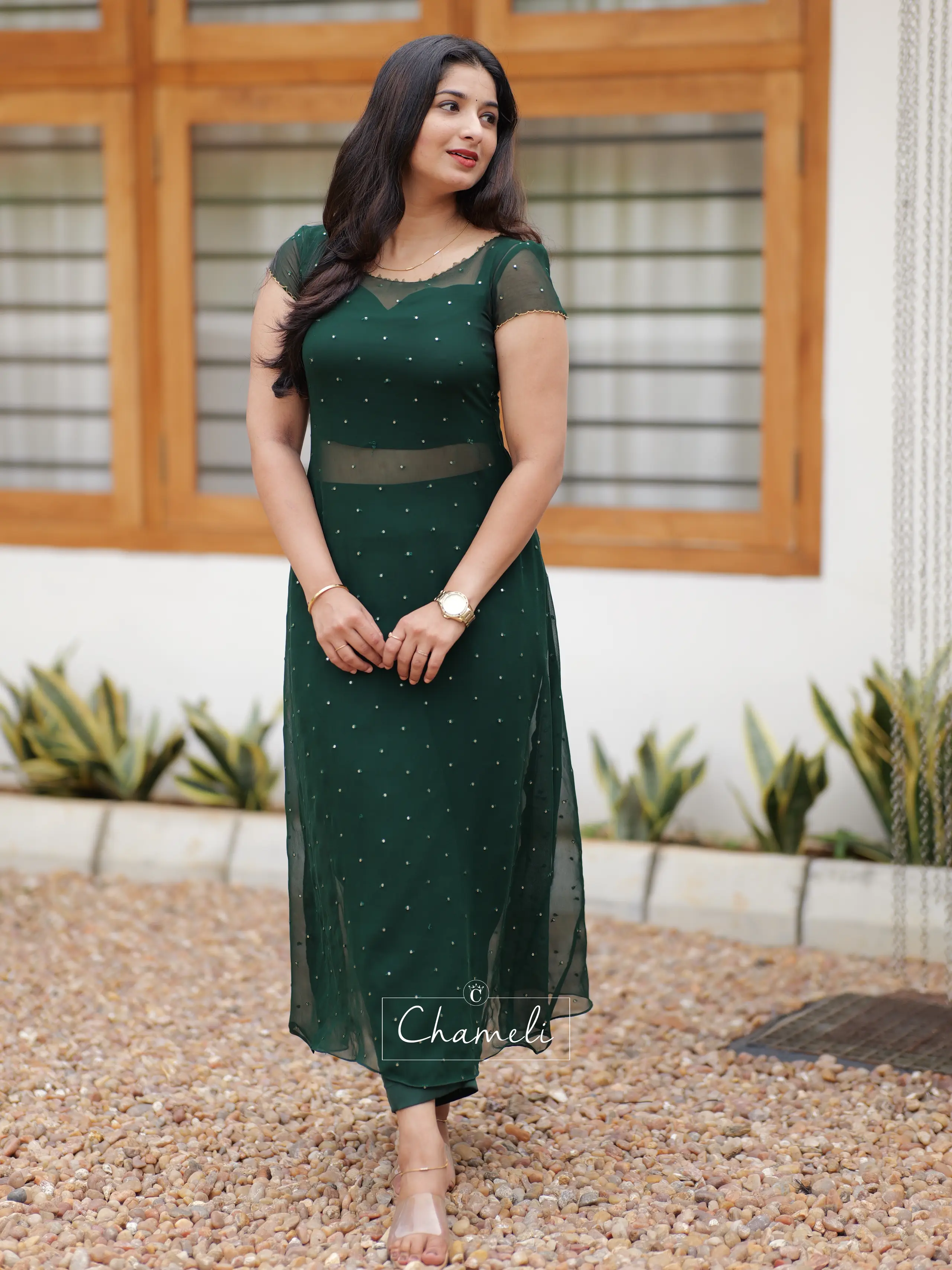 Green Transparent Set