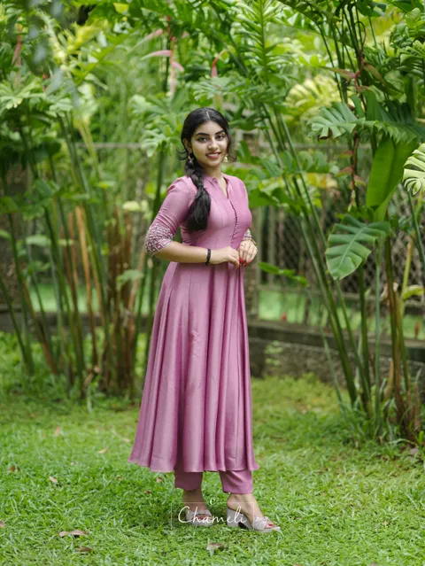 Badri Silk Panel Anarkali