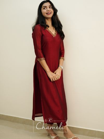 Badri Silk Cord Set