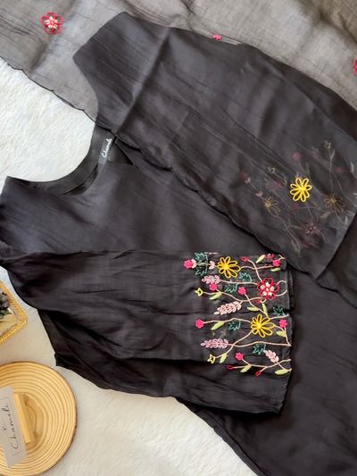 Mul Chanderi Salwar Set