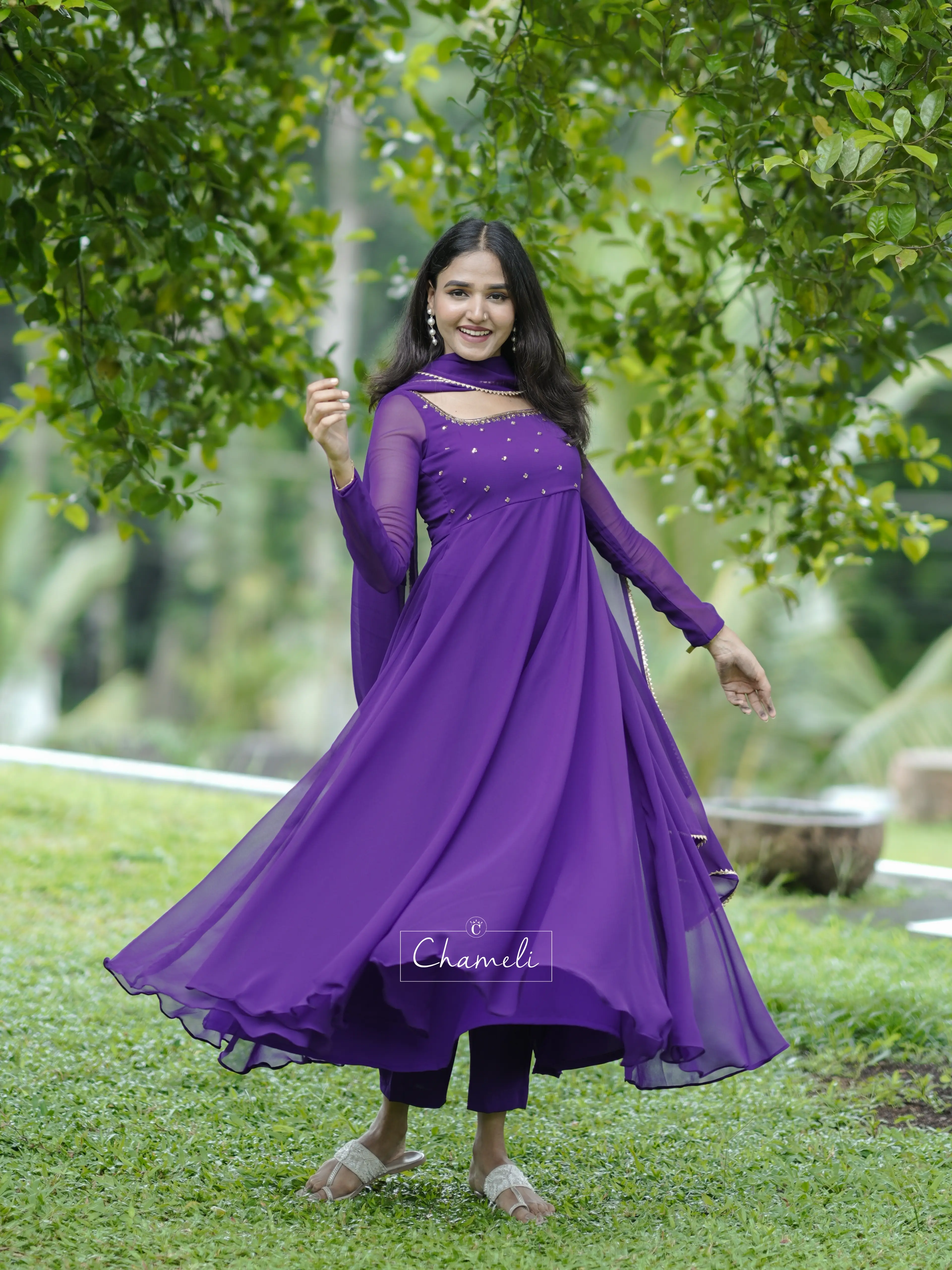 Violet Anarkali