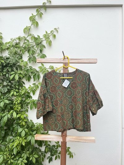 The Greener Ajrak top
